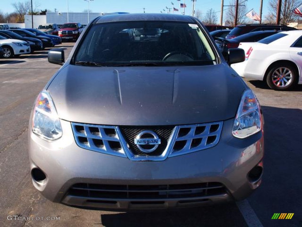 2011 Rogue SV AWD - Platinum Graphite / Black photo #8