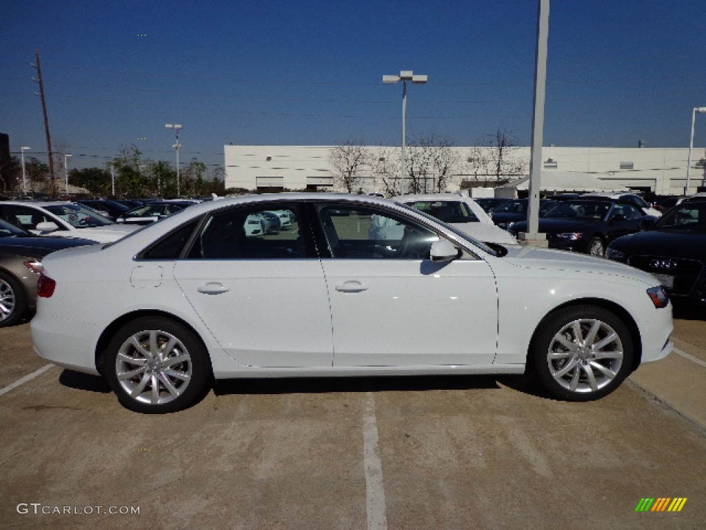 2013 A4 2.0T Sedan - Ibis White / Titanium Gray photo #7
