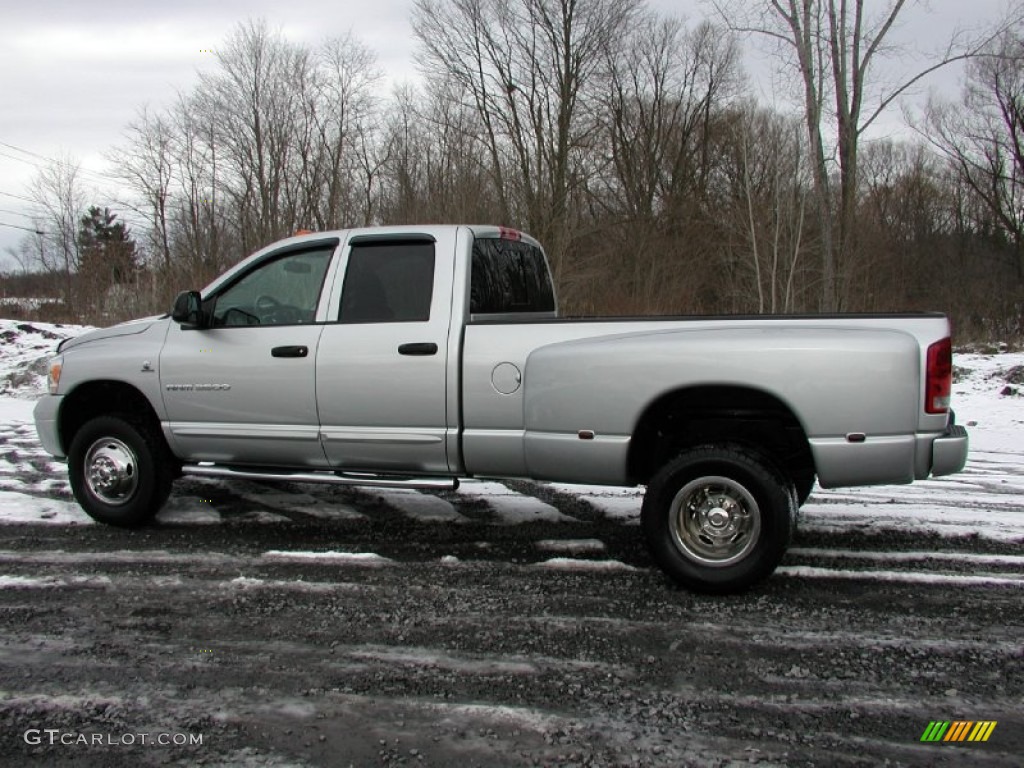 2006 Ram 3500 SLT Quad Cab 4x4 Dually - Mineral Gray Metallic / Medium Slate Gray photo #6
