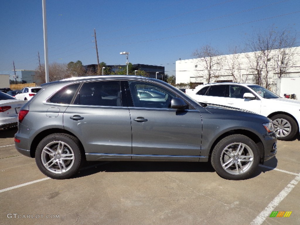 Monsoon Gray Metallic 2013 Audi Q5 2.0 TFSI quattro Exterior Photo #76131627