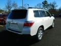 2013 Blizzard White Pearl Toyota Highlander SE  photo #3