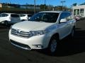 2013 Blizzard White Pearl Toyota Highlander SE  photo #7