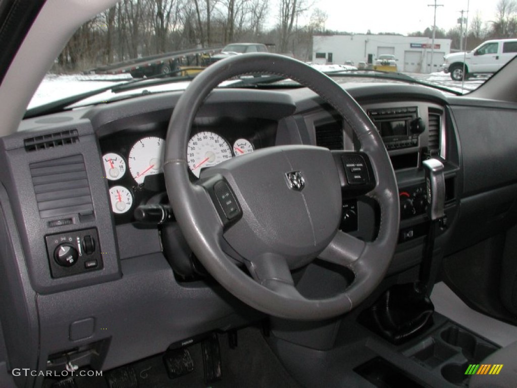 2006 Ram 3500 SLT Quad Cab 4x4 Dually - Mineral Gray Metallic / Medium Slate Gray photo #51