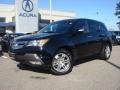 Formal Black Pearl 2007 Acura MDX Technology Exterior
