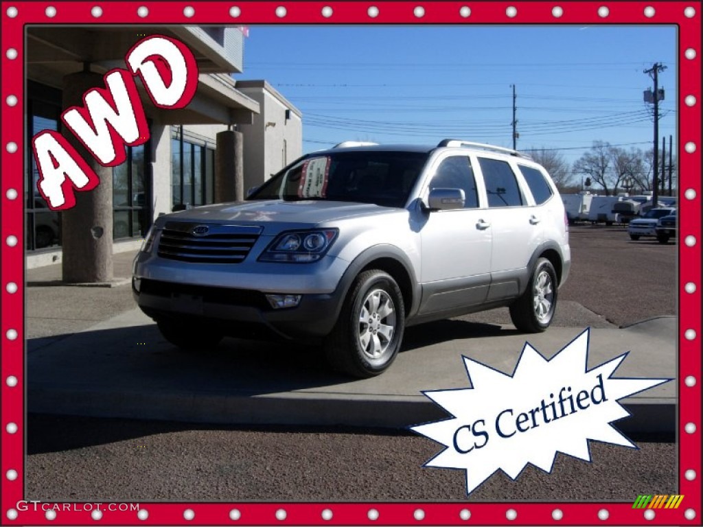 2009 Borrego EX V6 4x4 - Bright Silver / Gray photo #1