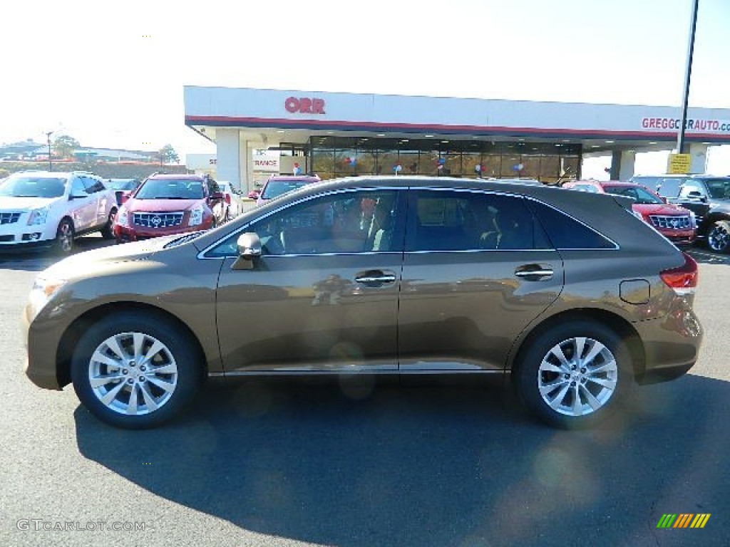 2013 Venza XLE - Golden Umber Metallic / Ivory photo #6