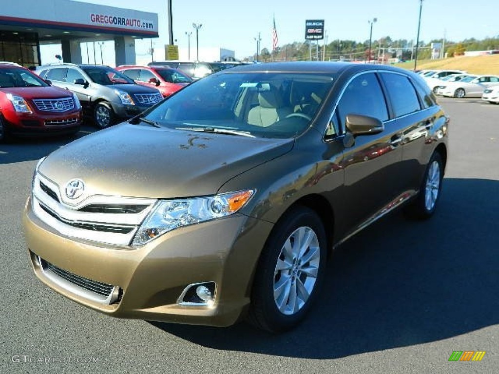 2013 Venza XLE - Golden Umber Metallic / Ivory photo #7