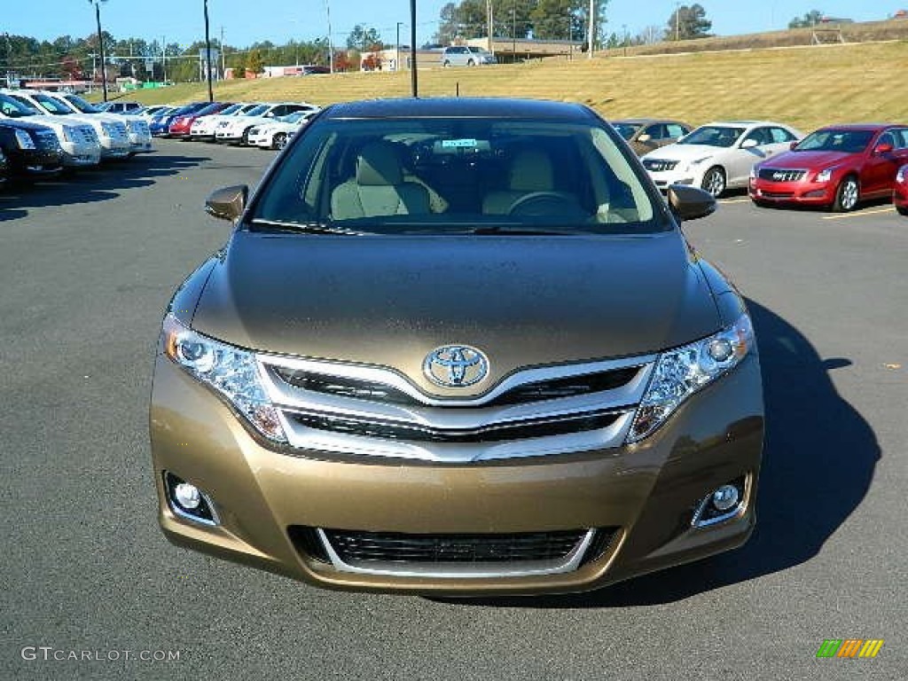 2013 Venza XLE - Golden Umber Metallic / Ivory photo #8