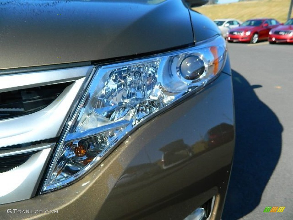 2013 Venza XLE - Golden Umber Metallic / Ivory photo #9