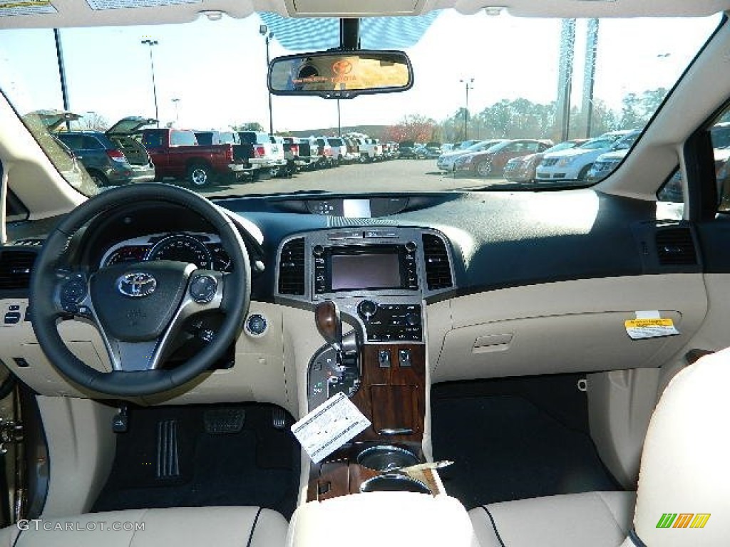 2013 Venza XLE - Golden Umber Metallic / Ivory photo #13