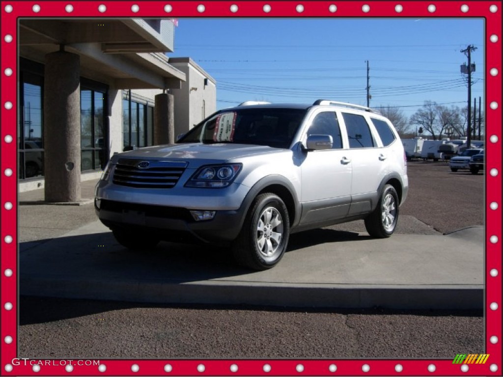 2009 Borrego EX V6 4x4 - Bright Silver / Gray photo #17