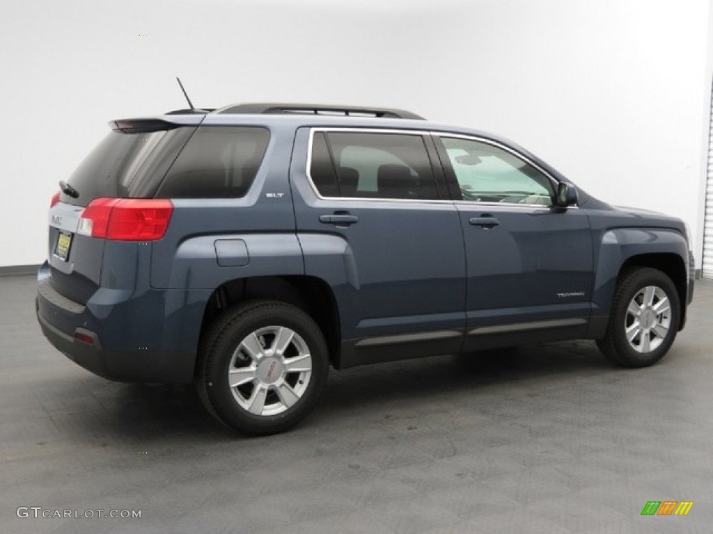 Atlantis Blue Metallic 2013 GMC Terrain SLT Exterior Photo #76134619