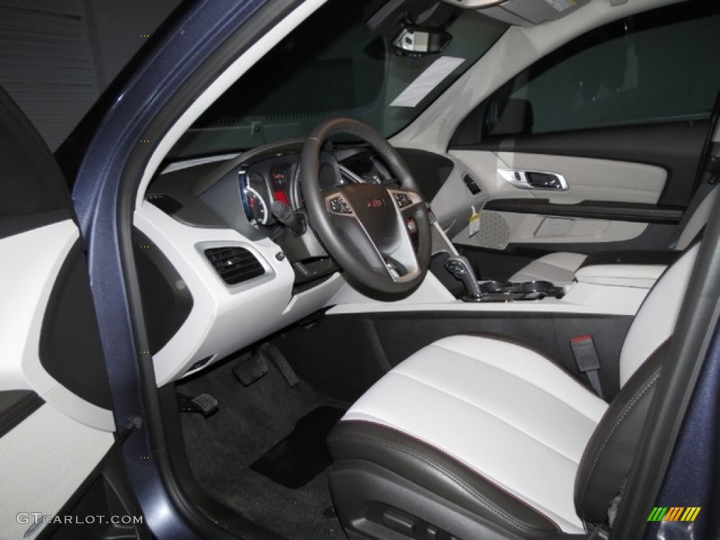 Light Titanium Interior 2013 GMC Terrain SLT Photo #76134659