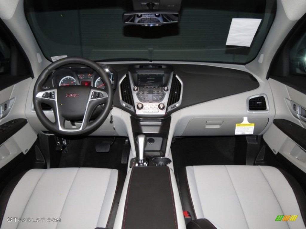 Light Titanium Interior 2013 GMC Terrain SLT Photo #76134696
