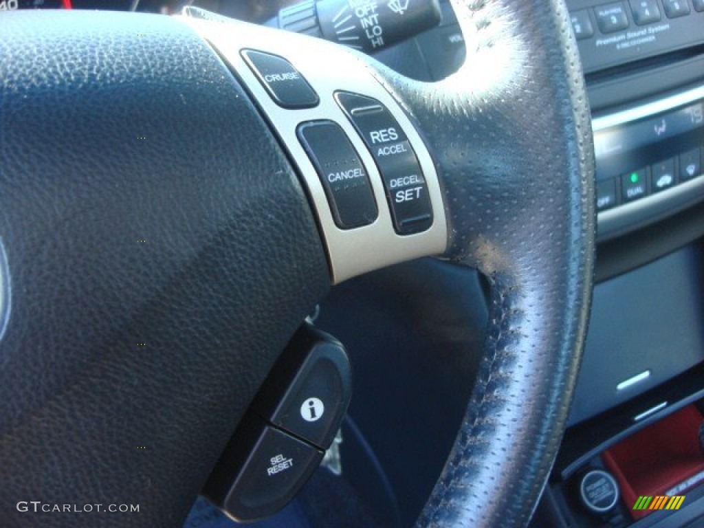 2008 TSX Sedan - Royal Blue Pearl / Ebony photo #15