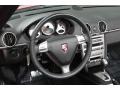 2007 Porsche Boxster Black Interior Steering Wheel Photo