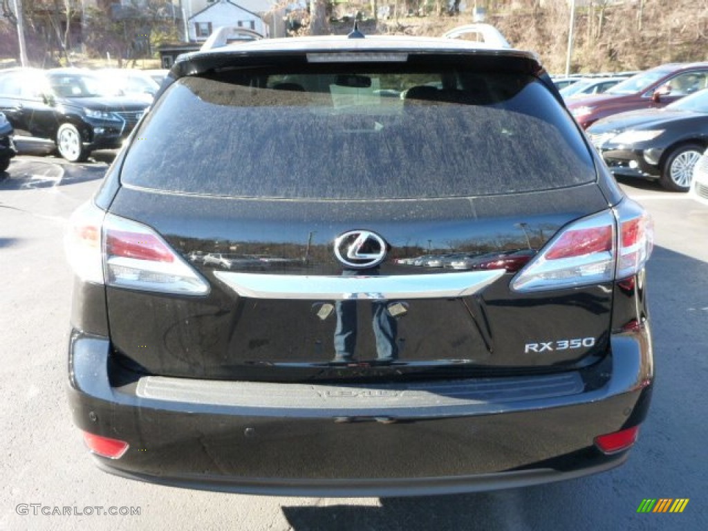 2013 RX 350 F Sport AWD - Obsidian Black / Black/Ebony Birds Eye Maple photo #3