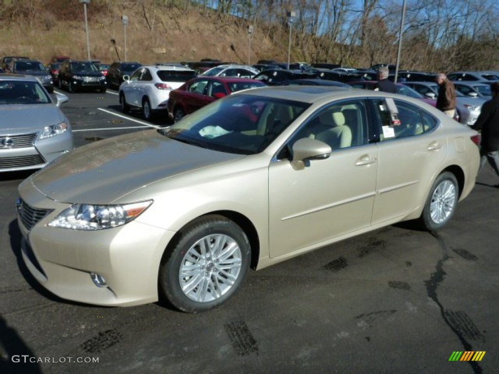 Satin Cashmere Metallic 2013 Lexus ES 350 Exterior Photo #76135935