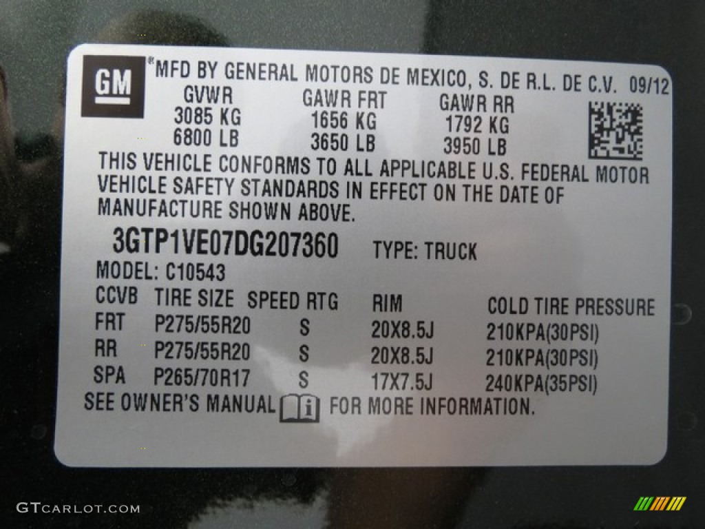 2013 Sierra 1500 SLE Crew Cab - Mineral Green Metallic / Very Dark Cashmere/Light Cashmere photo #7