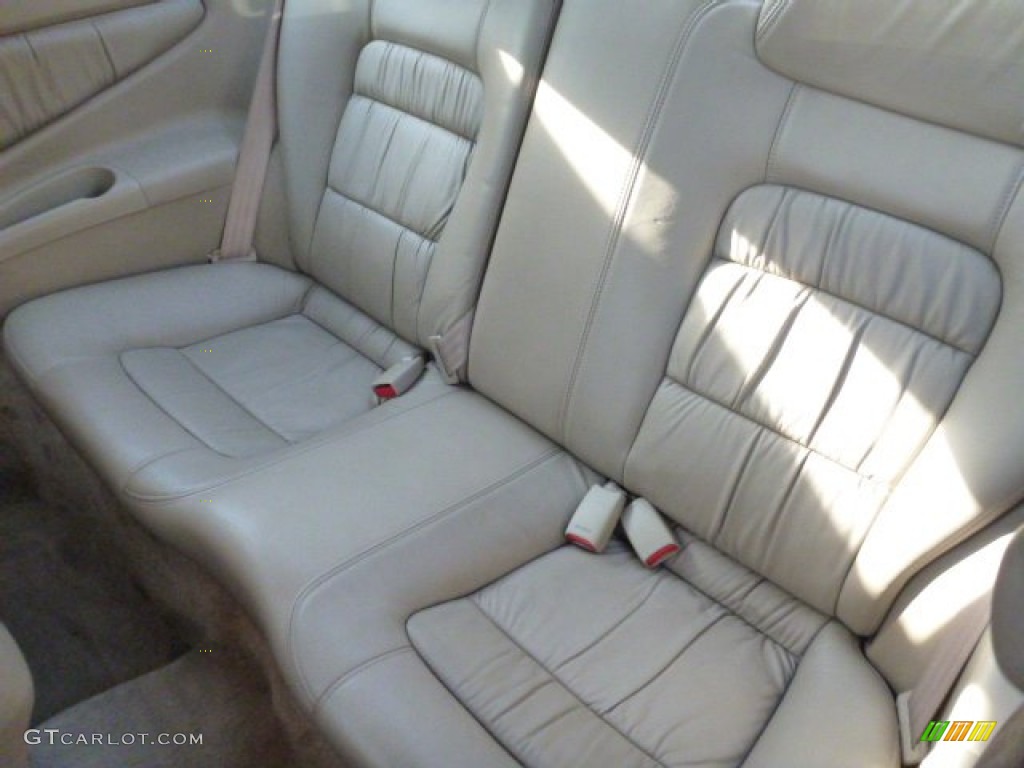 2001 Honda Accord EX V6 Coupe Rear Seat Photo #76136296