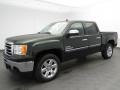 Mineral Green Metallic 2013 GMC Sierra 1500 SLE Crew Cab Exterior