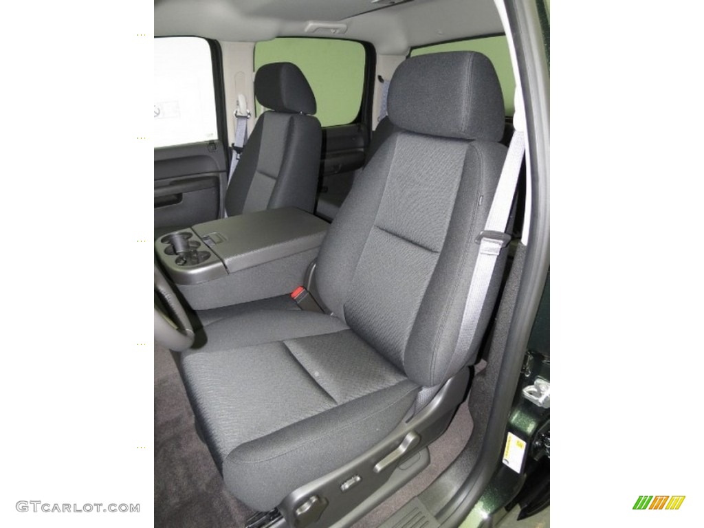2013 Sierra 1500 SLE Crew Cab - Mineral Green Metallic / Ebony photo #3