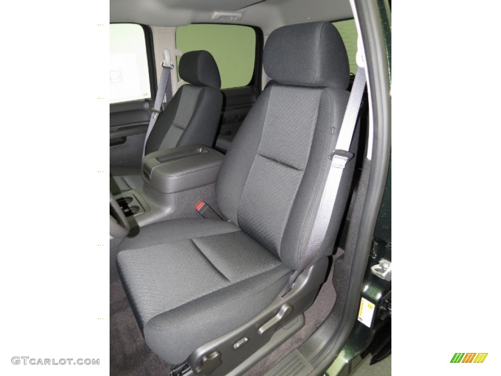 2013 Sierra 1500 SLE Crew Cab - Mineral Green Metallic / Ebony photo #3