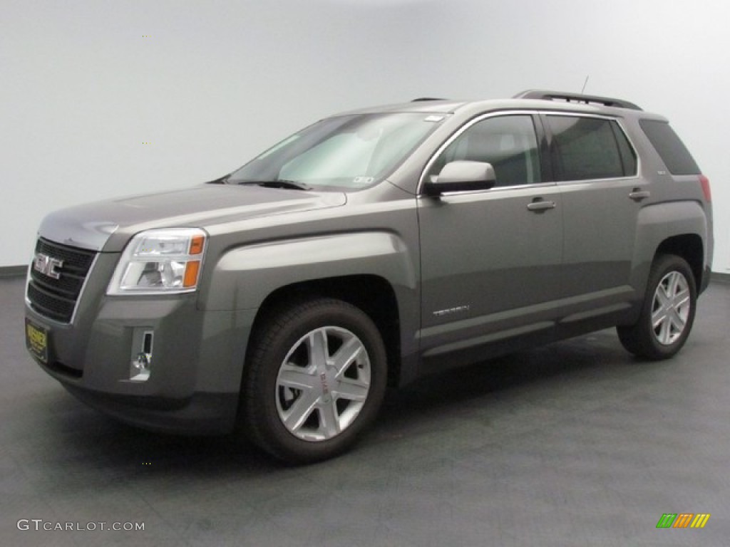 Steel Gray Metallic 2012 GMC Terrain SLT Exterior Photo #76137246