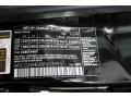 197: Obsidian Black Metallic 2011 Mercedes-Benz GLK 350 4Matic Color Code