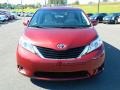 2012 Salsa Red Pearl Toyota Sienna LE  photo #8