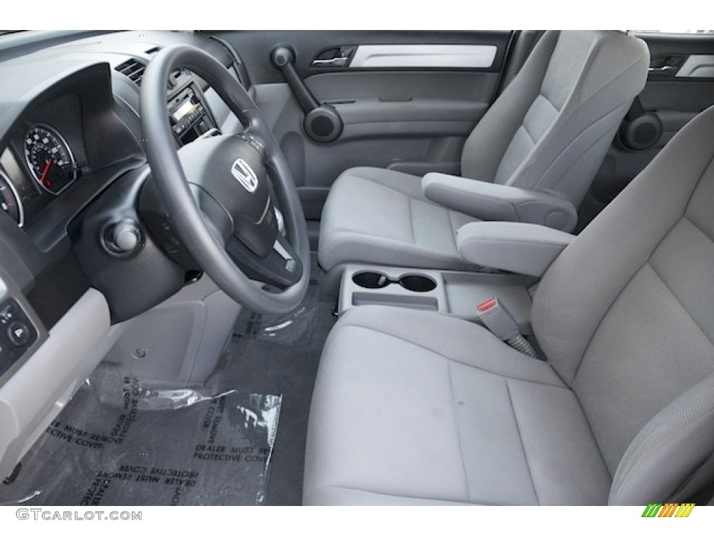 2010 CR-V LX - Taffeta White / Gray photo #3