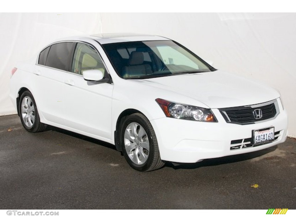 Taffeta White 2008 Honda Accord EX-L Sedan Exterior Photo #76138527