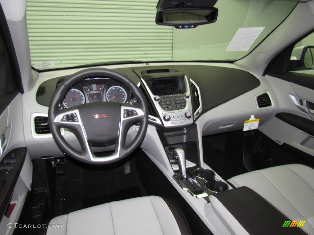 Light Titanium Interior 2013 GMC Terrain SLT Photo #76138587
