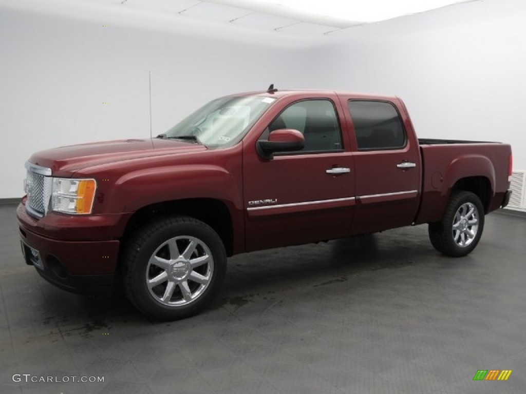 2013 Sierra 1500 Denali Crew Cab AWD - Sonoma Red Metallic / Ebony photo #1