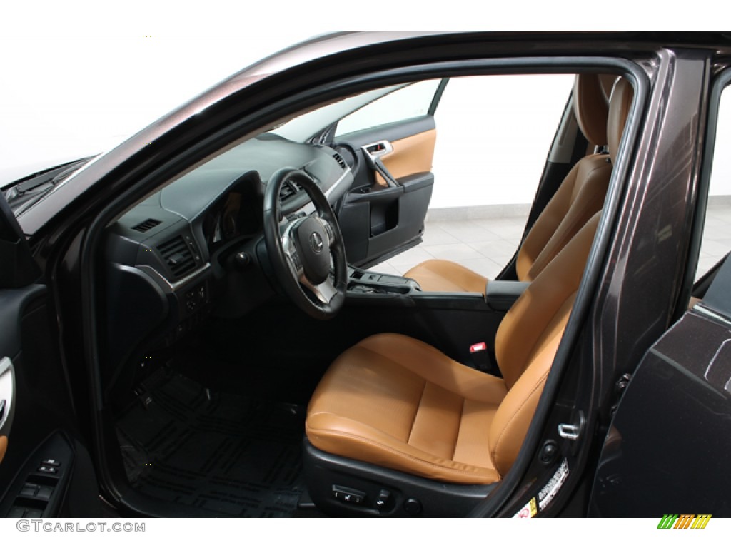 Caramel Interior 2011 Lexus CT 200h Hybrid Premium Photo #76139348