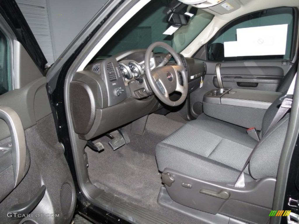 2013 Sierra 1500 SLE Crew Cab - Onyx Black / Ebony photo #4