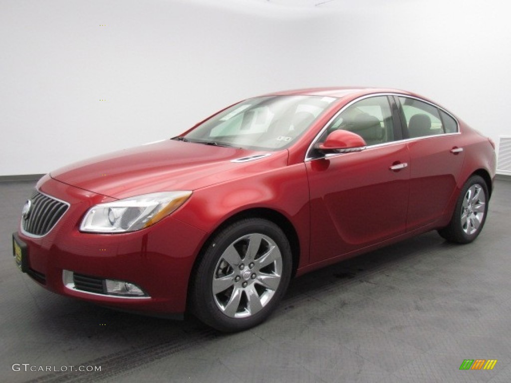 Crystal Red Tintcoat 2012 Buick Regal Turbo Exterior Photo #76139991