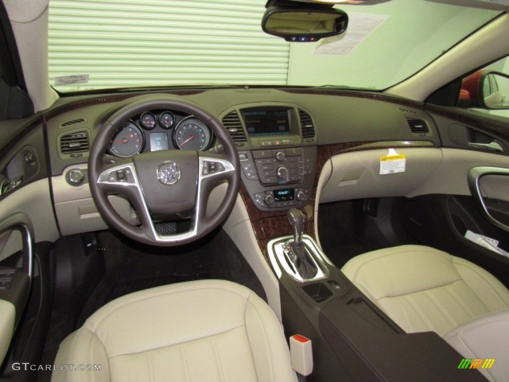 Cashmere Interior 2012 Buick Regal Turbo Photo #76140059