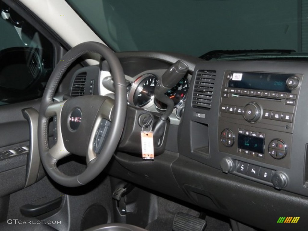 2013 Sierra 1500 SLE Crew Cab - Onyx Black / Ebony photo #5