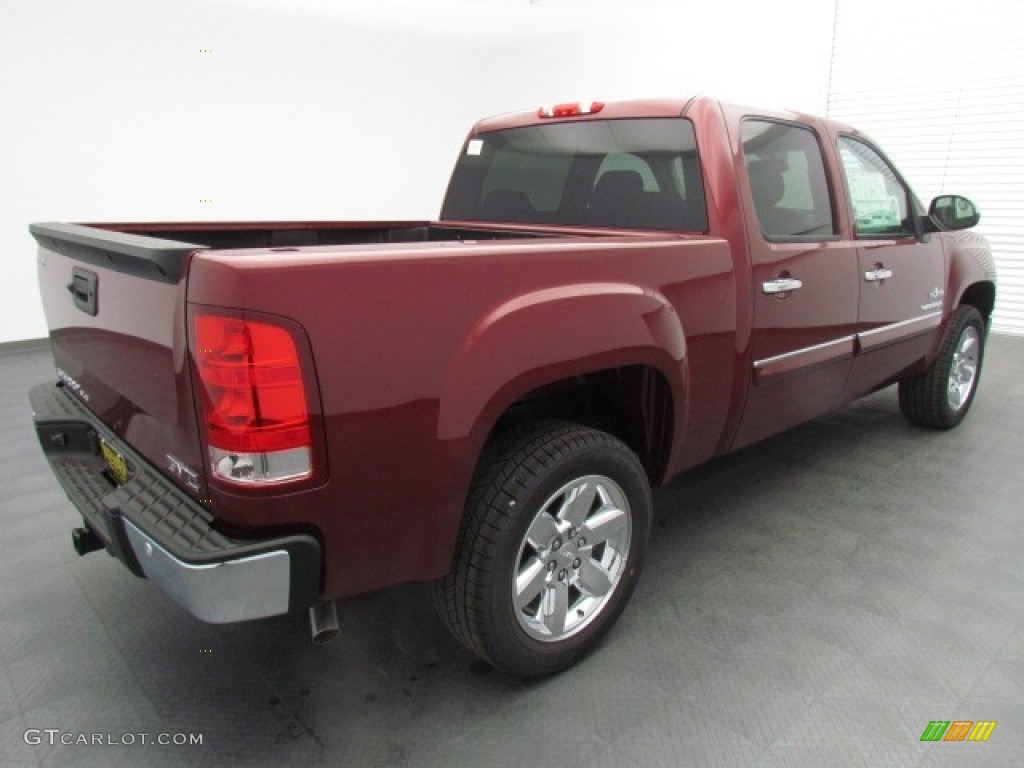 2013 Sierra 1500 SLE Crew Cab - Sonoma Red Metallic / Ebony photo #2