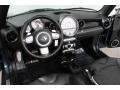 Punch Carbon Black Leather 2010 Mini Cooper S Convertible Dashboard