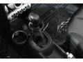 2010 Mini Cooper Punch Carbon Black Leather Interior Transmission Photo