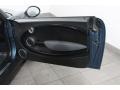 Punch Carbon Black Leather 2010 Mini Cooper S Convertible Door Panel