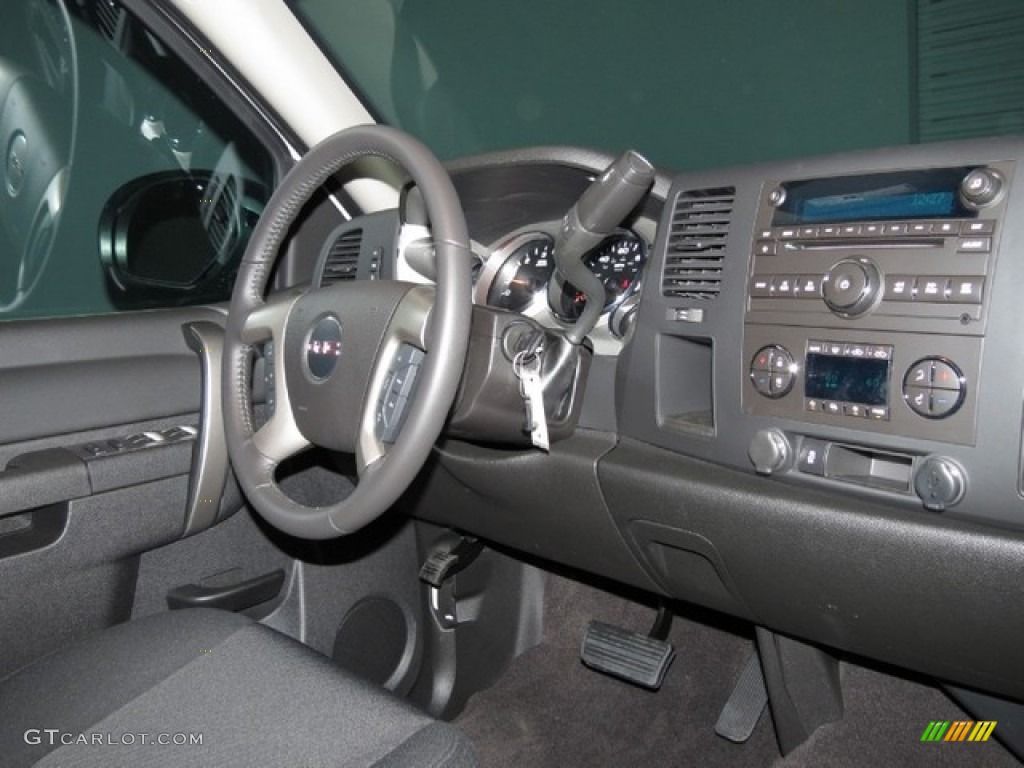 2013 Sierra 1500 SLE Extended Cab - Summit White / Ebony photo #5