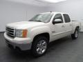 2013 White Diamond Tricoat GMC Sierra 1500 SLE Crew Cab  photo #1