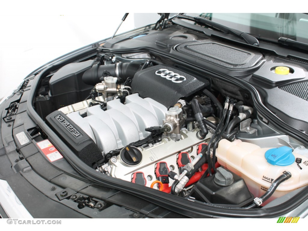 2008 Audi A8 L 4.2 quattro 4.2 Liter FSI DOHC 32-Valve VVT V8 Engine Photo #76141963