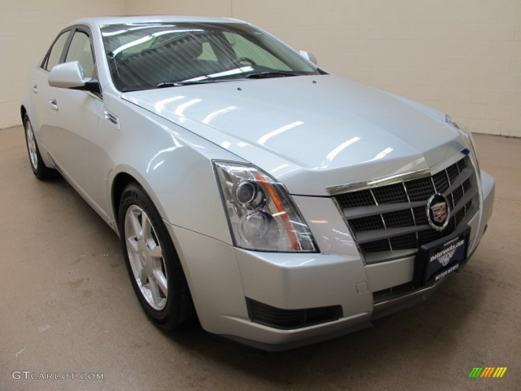 2009 CTS 4 AWD Sedan - Radiant Silver / Ebony photo #1