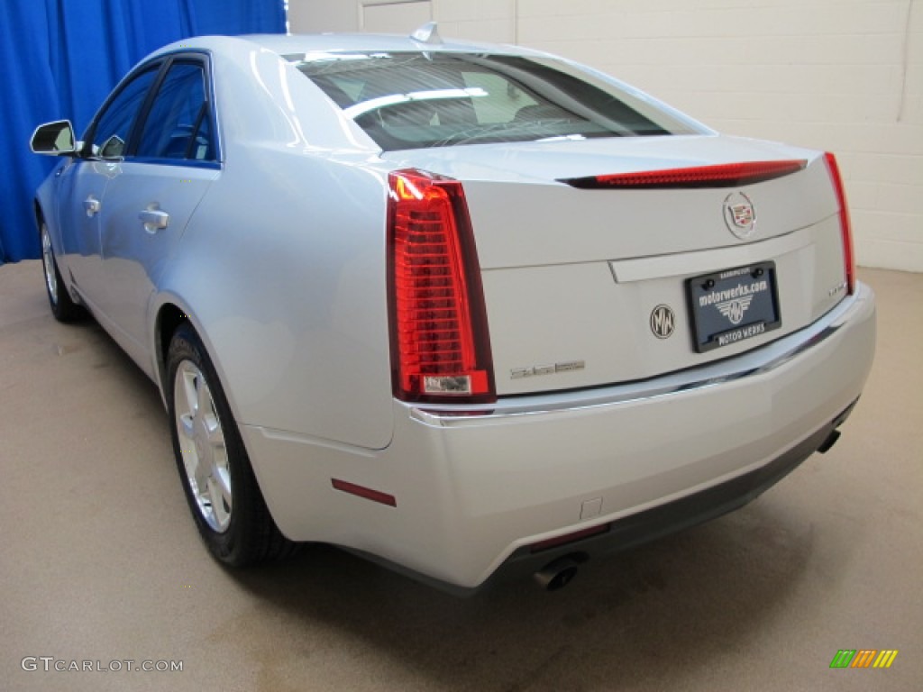 2009 CTS 4 AWD Sedan - Radiant Silver / Ebony photo #5