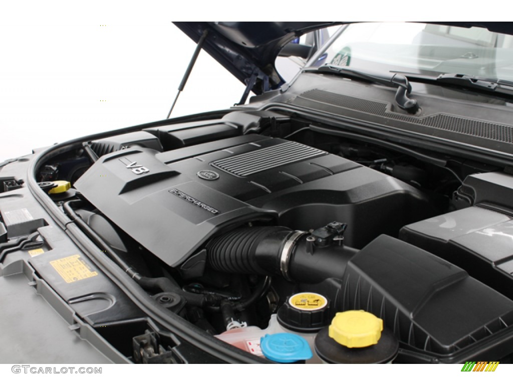 2010 Land Rover Range Rover Sport Supercharged 5.0 Liter DI LR-V8 Supercharged DOHC 32-Valve DIVCT V8 Engine Photo #76142838