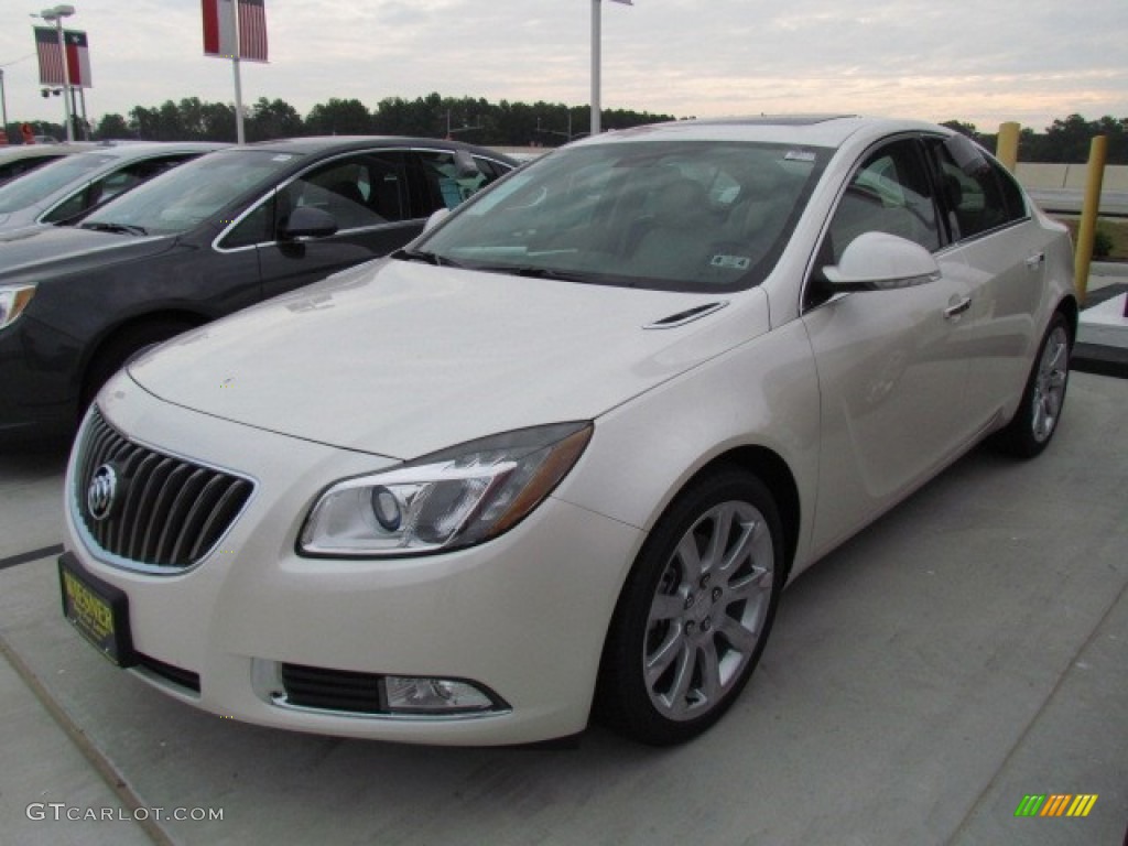 White Diamond Tricoat 2012 Buick Regal Turbo Exterior Photo #76142847